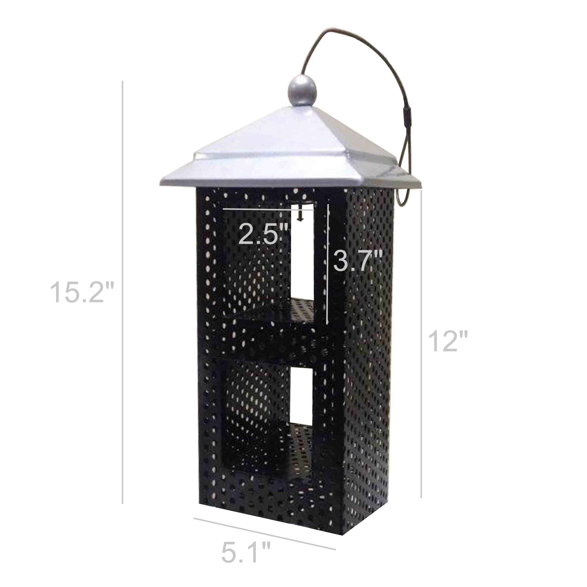 Hanging Wild Bird Feeder bird nest Metal Sunflower Seed Feeder Pet Bird